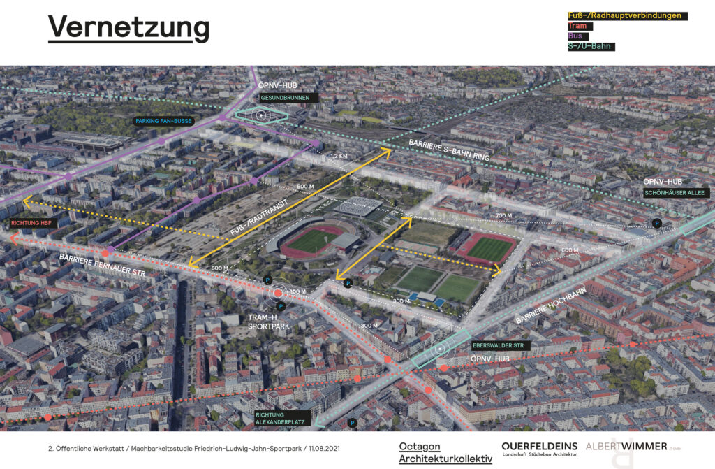 Entwurfsdetails von Octagon Architekturkollektiv / Albert Wimmer / Querfeldeins