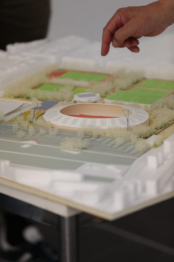 Ansicht des Modells von Team 1